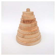 Load image into Gallery viewer, Ring Stacker - 8 Ring Natural