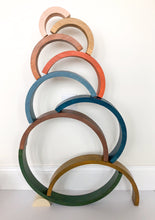 Load image into Gallery viewer, Rainbow Stacker - 10 Piece Earth Tone