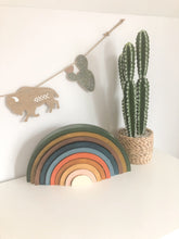 Load image into Gallery viewer, Rainbow Stacker - 10 Piece Earth Tone