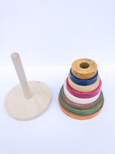 Load image into Gallery viewer, Ring Stacker - 8 Ring Earth Tone
