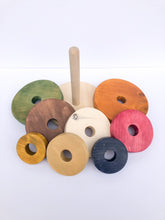 Load image into Gallery viewer, Ring Stacker - 8 Ring Earth Tone