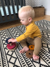 Load image into Gallery viewer, Ring Stacker - 5 Ring Earth Tone