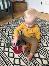 Load image into Gallery viewer, Ring Stacker - 5 Ring Earth Tone