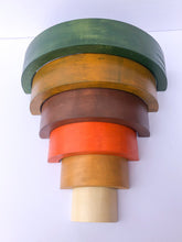 Load image into Gallery viewer, Rainbow Stacker - 6 Piece Earth Tone