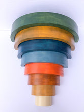 Load image into Gallery viewer, Rainbow Stacker - 8 Piece Earth Tone