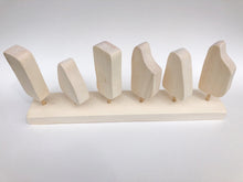 Load image into Gallery viewer, Popsicle Set of 6 - Natural Wood
