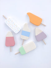 Load image into Gallery viewer, Popsicle Set of Six - Pastels