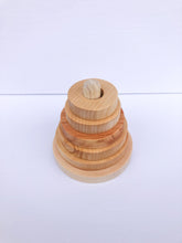 Load image into Gallery viewer, Ring Stacker - 5 Ring Natural