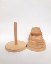 Load image into Gallery viewer, Ring Stacker - 8 Ring Natural