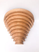 Load image into Gallery viewer, Rainbow Stacker - 10 Piece Natural