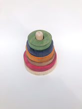 Load image into Gallery viewer, Ring Stacker - 5 Ring Earth Tone