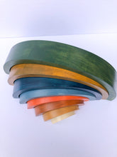 Load image into Gallery viewer, Rainbow Stacker - 8 Piece Earth Tone