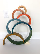Load image into Gallery viewer, Rainbow Stacker - 8 Piece Earth Tone
