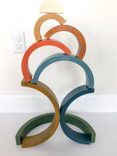 Load image into Gallery viewer, Rainbow Stacker - 8 Piece Earth Tone