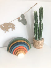Load image into Gallery viewer, Rainbow Stacker - 8 Piece Earth Tone