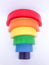 Load image into Gallery viewer, Rainbow Stacker - 6 Piece Classic