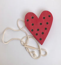 Load image into Gallery viewer, Heart Lacing Toy