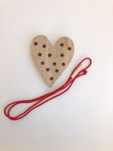 Load image into Gallery viewer, Heart Lacing Toy