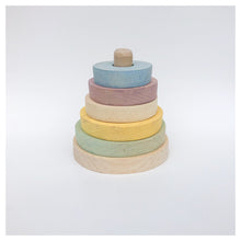 Load image into Gallery viewer, Ring Stacker - 5 Ring Pastel