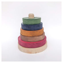 Load image into Gallery viewer, Ring Stacker - 5 Ring Earth Tone