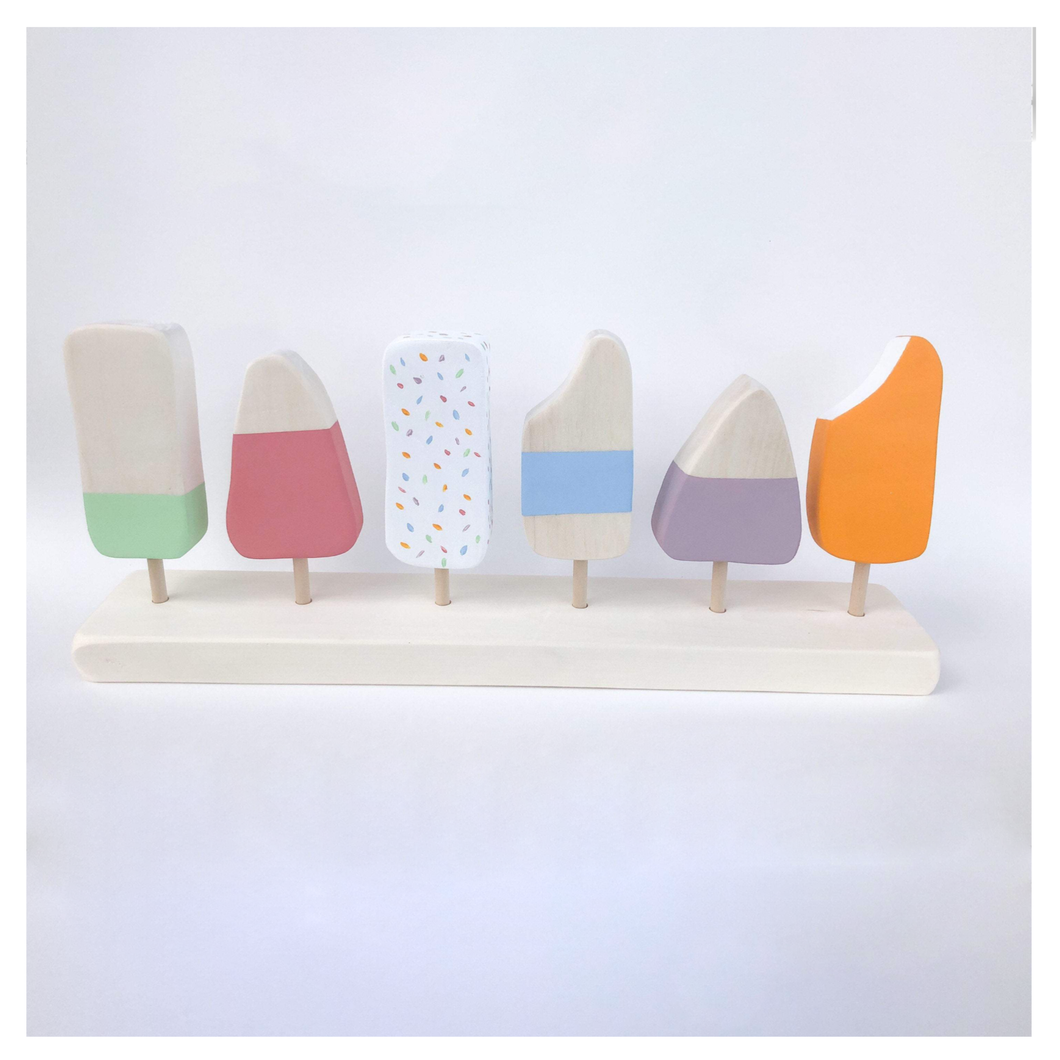 Popsicle Set of Six - Pastels